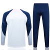 Tottenham Hotspur Kit Quarter Zip Sweat d'Entraînement Blanche 2023-24